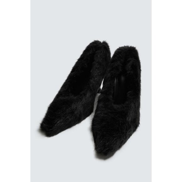 ZARA FAUX FUR SHOES FOR ZARA X DISNEY HARRY LAMBERT - Picture 1 of 6